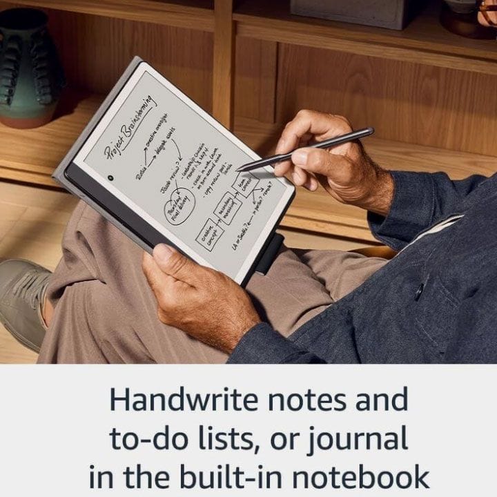 Amazon Kindle Scribe 2024 10.2″ E-Reader 64 GB with Premium Pen – Tungsten Grey |B0CZ9T8H8N