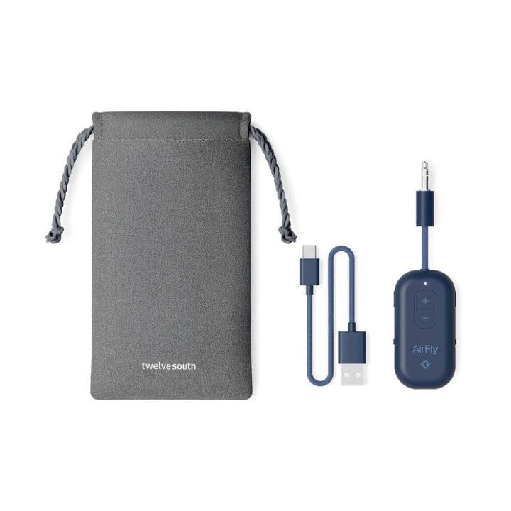 جهاز إرسال واستقبال بلوتوث تويلف ساوث إيرفلاي برو 2 – أزرق | TS-12-2512