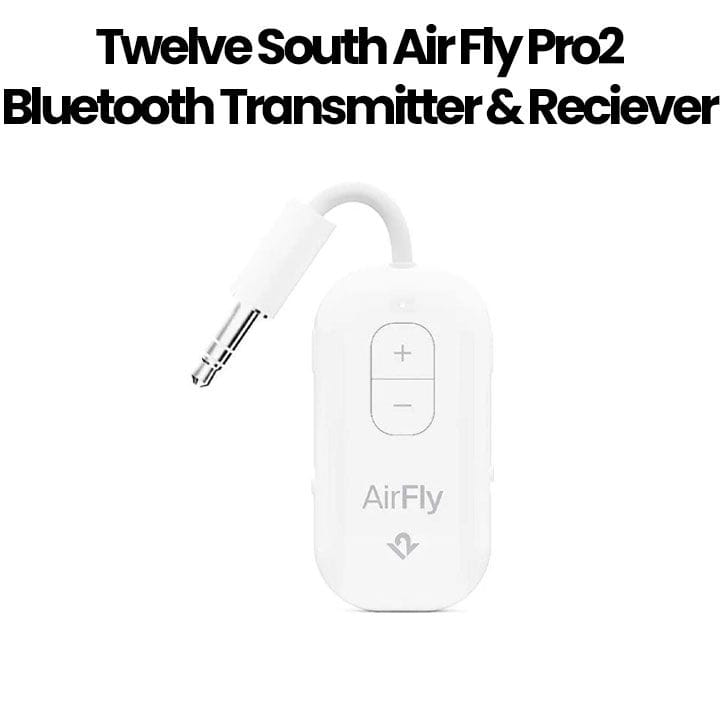 Twelve South AirFly Pro2 Bluetooth Transmitter & Receiver – White |TS-12-2411