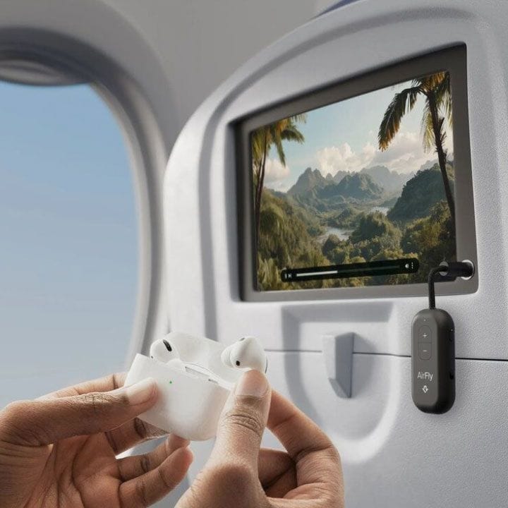 Twelve South AirFly Pro2 Bluetooth Transmitter & Receiver – Black |TS-12-2511