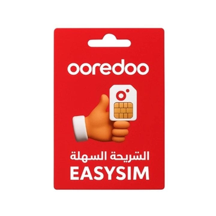 أوريدو بطاقة إيزي سيم