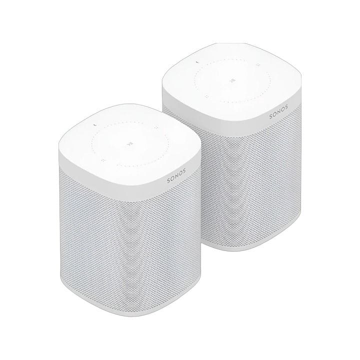 سونوس 2x One Gen 2 Soundscape Duo سماعة بلوتوث – أبيض | 2X SONOS ONE GEN 2
