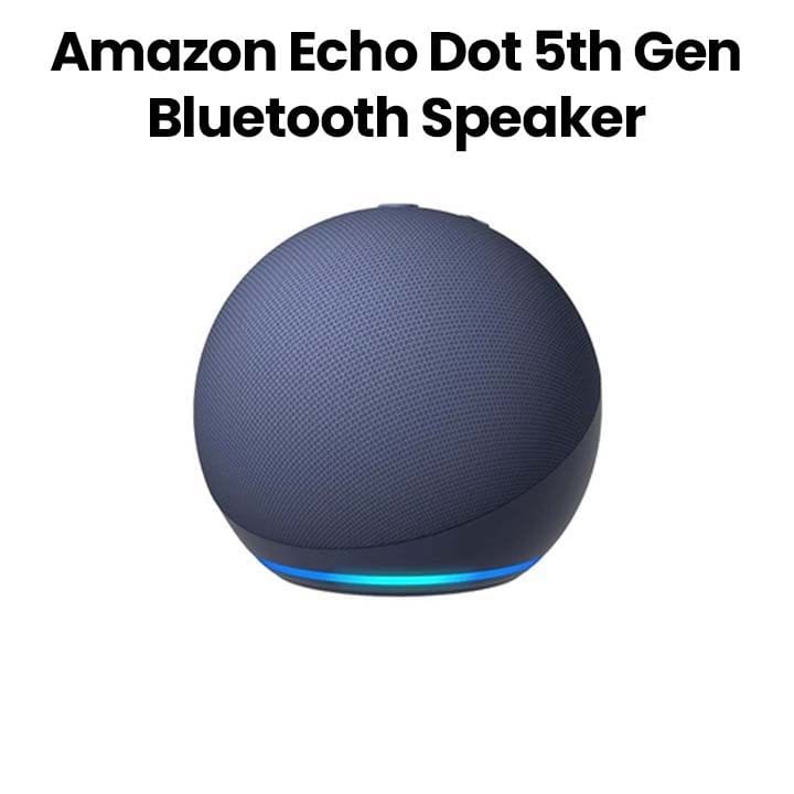 أمازون سماعة بلوتوث إيكو دوت الجيل الخامس – أزرق | ECHO DOT 5GEN-BLUE