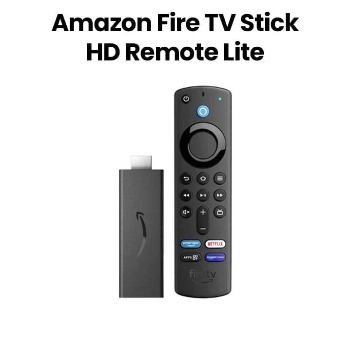 Amazon Fire TV Stick HD with Alexa Voice Remote Lite – Black | — FIRESTICK HD LITE