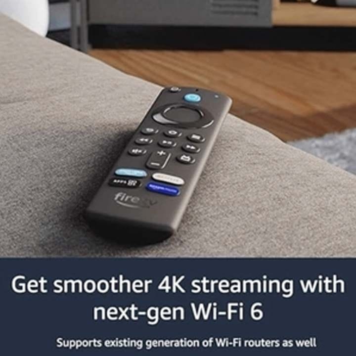 Amazon Fire TV Stick 4K Max (2nd Gen) with Alexa Voice Remote – Black | —FIRESTICK 4K MAX