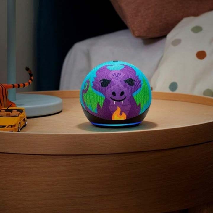 أمازون إيكو دوت (الجيل الخامس) سماعة ذكية للأطفال مع أليكسا – RGB | B09B8XRZYB