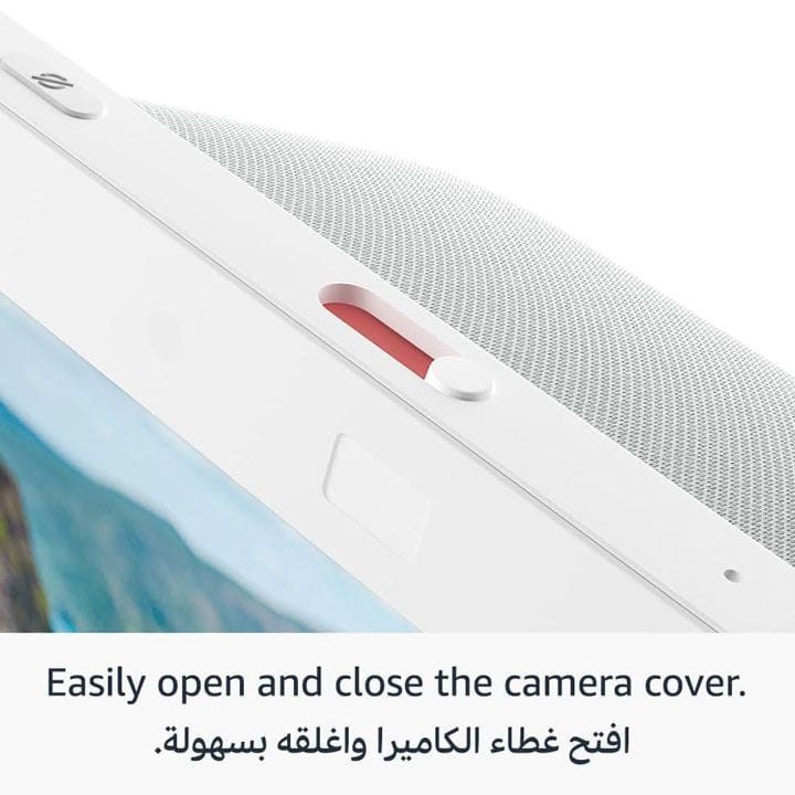 Amazon Echo Show 8 (3rd Gen) HD Smart Display with Alexa & Spatial Audio – Glacier White | Model: ECHO SHOW 8-WHITE