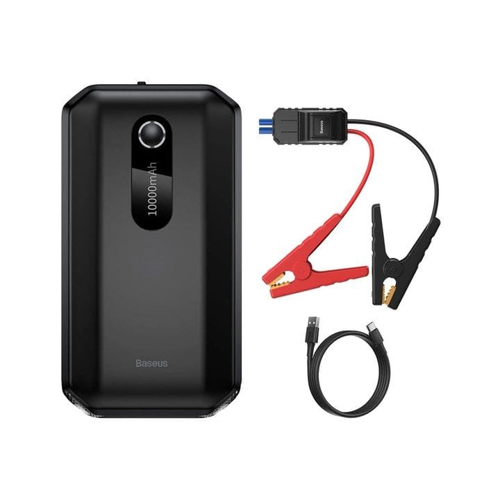 Baseus Super Energy Air Car Jump Starter 10000mAh 1000A – Black | CGNL020101