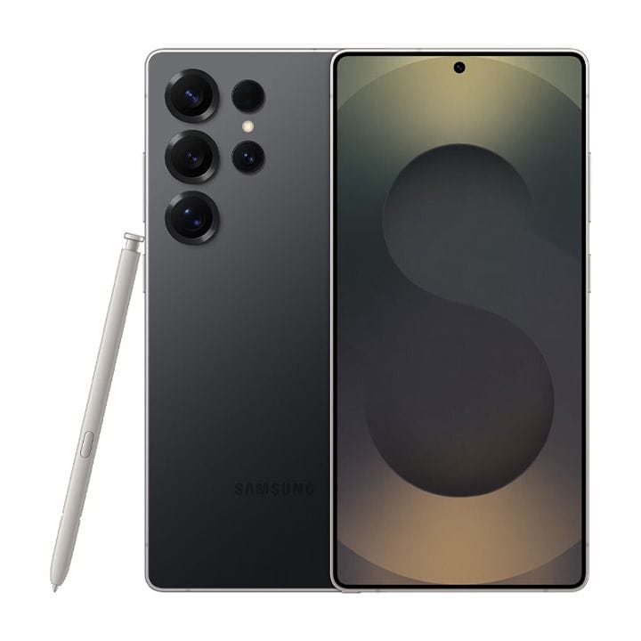 سامسونج جالاكسي إس 25 ألترا هاتف ذكي يدعم الجيل الخامس، ذاكرة عشوائية 12 جيجابايت، سعة تخزين 256 جيجابايت، باللون الأسود التيتانيوم، SM-S938BZKIMEA