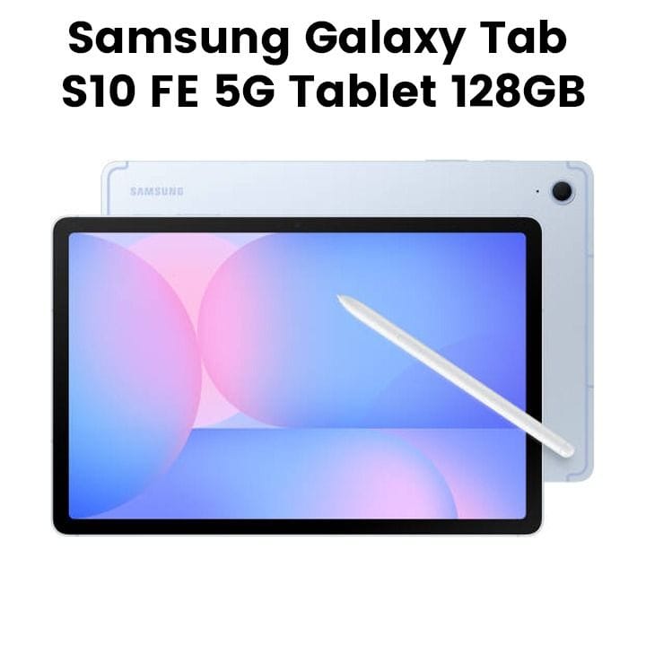 Samsung Galaxy Tab S10 FE 5G Tablet 8GB RAM 128GB Storage – Blue | SM-X526BLBAMEA