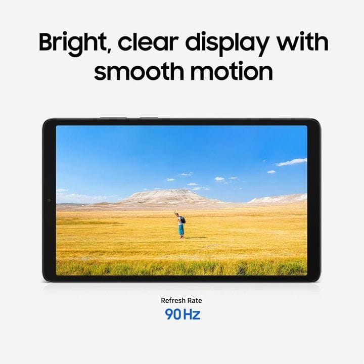 سامسونج جالاكسي تاب أي 11 جهاز لوحي يدعم إل تي إي، ذاكرة عشوائية 8 جيجابايت، سعة تخزين 128 جيجابايت، باللون الرمادي، SM-X135GZAEMEA