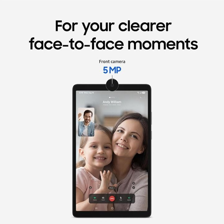 Samsung Galaxy Tab A11 LTE Tablet 8GB RAM 128GB Storage – Silver | SM-X135GZSEMEA