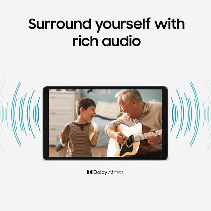 Samsung Galaxy Tab A11 LTE Tablet 8GB RAM 128GB Storage – Silver | SM-X135GZSEMEA