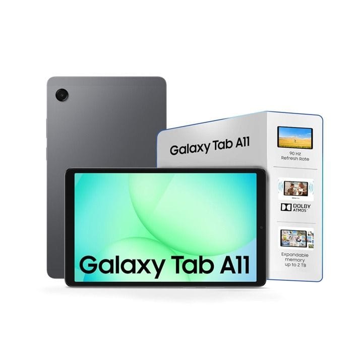 Samsung Galaxy Tab A11 Wi-Fi Tablet 8GB RAM 128GB Storage – Gray | SM-X133NZAEMEA