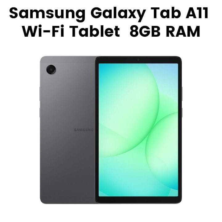 Samsung Galaxy Tab A11 Wi-Fi Tablet 8GB RAM 128GB Storage – Gray | SM-X133NZAEMEA