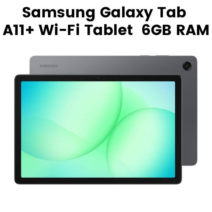 Samsung Galaxy Tab A11+ Wi-Fi Tablet 6GB RAM 128GB Storage – Gray | SM-X230NZAAMEA