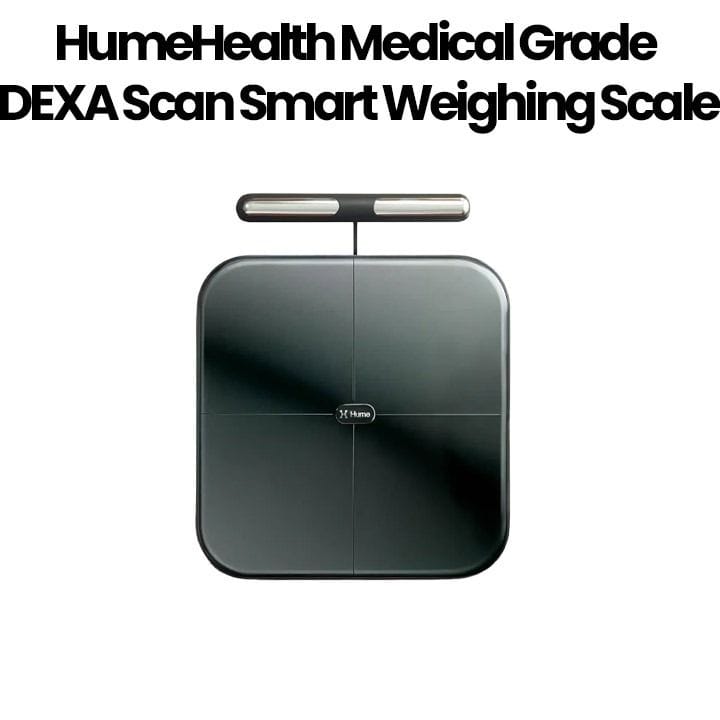 HumeHealth Medical Grade DEXA Scan Smart Weighing Scale Black | HH BP