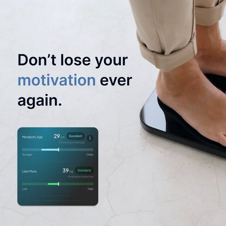 HumeHealth Medical Grade DEXA Scan Smart Weighing Scale Black | HH BP