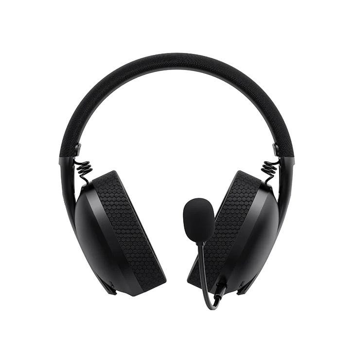 Havit Quad-Mode Gaming Headset – 2.4G Wireless, Bluetooth, USB-C & 3.5mm Connectivity, 24ms Low Latency, 40mm Drivers, Detachable Mic | Black - Fuxi-H3