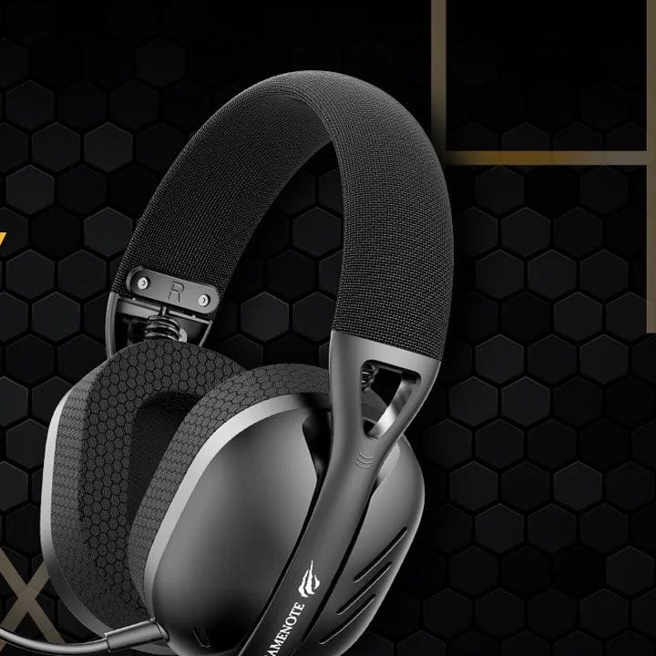 Havit Quad-Mode Gaming Headset – 2.4G Wireless, Bluetooth, USB-C & 3.5mm Connectivity, 24ms Low Latency, 40mm Drivers, Detachable Mic | Black - Fuxi-H3