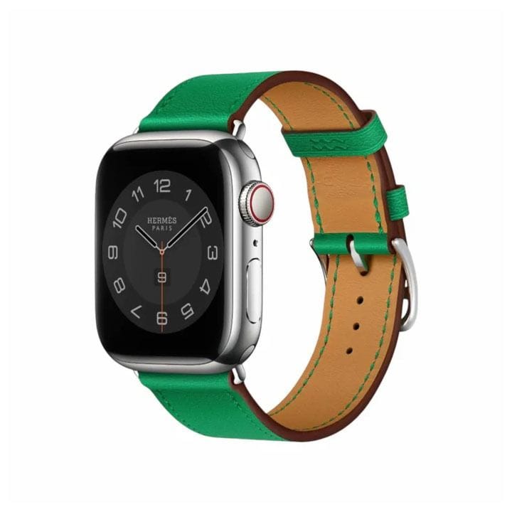 Hermès Apple Watch Band 42mm for 38, 40, 41 & 42mm Watch Cases | Bambou | Swift Calfskin