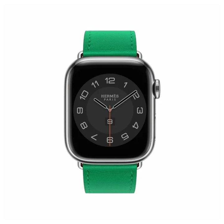 Hermès Apple Watch Band 42mm for 38, 40, 41 & 42mm Watch Cases | Bambou | Swift Calfskin