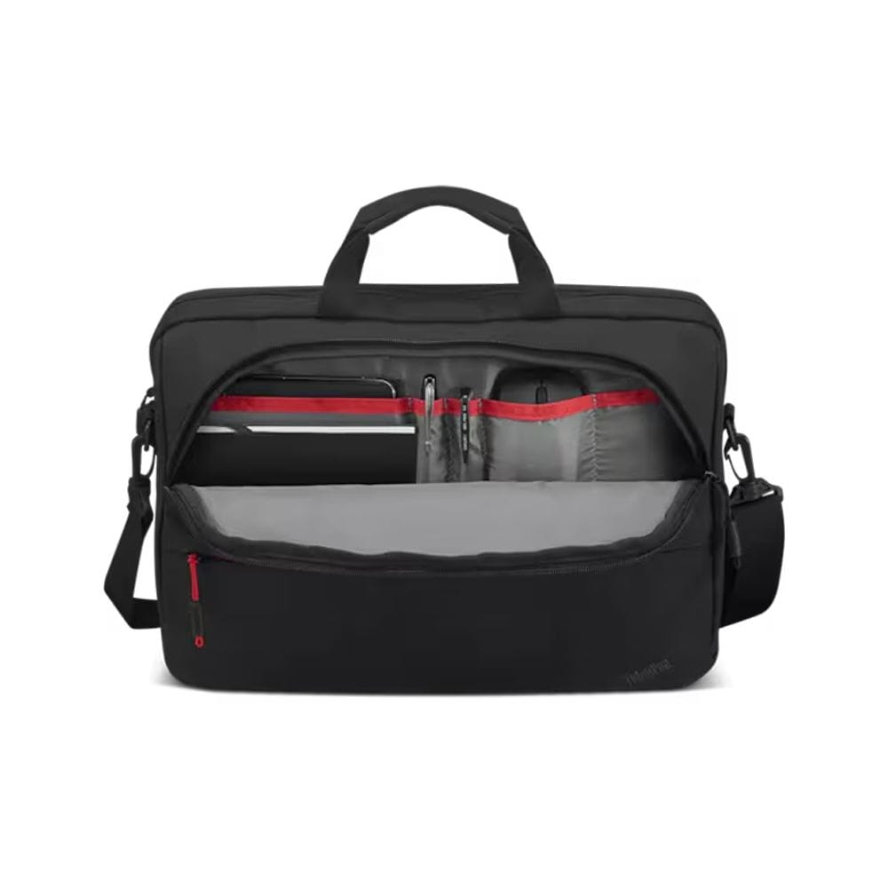 Lenovo ThinkPad Essential 13/14-Inch Topload Laptop Case, Eco-Friendly Recycled Materials, Padded Protection & Accessory Storage | Black - 4X41D97727