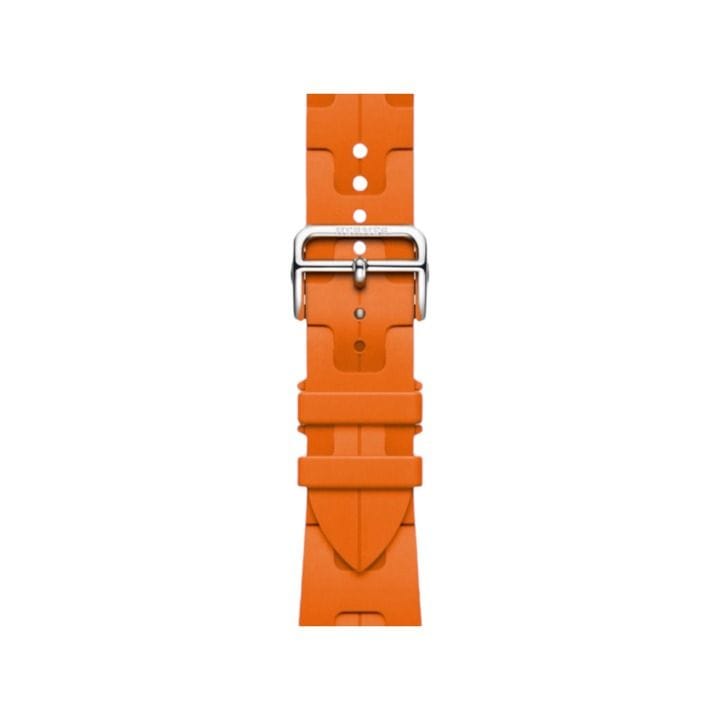 Hermès Apple Watch Band 42mm for 40/41mm Cases | Orange Kilim Single Tour