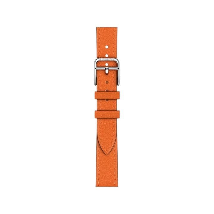 Hermès Apple Watch Band 42mm for 38/40/41mm Cases – Orange | Attelage Single Tour