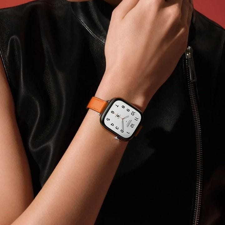 Hermès Apple Watch Band 42mm for 38/40/41mm Cases – Orange | Attelage Single Tour