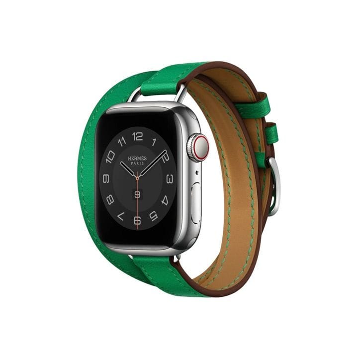 Hermès Apple Watch Band 42mm for 40/41mm Cases – Bambou | Attelage Double Tour