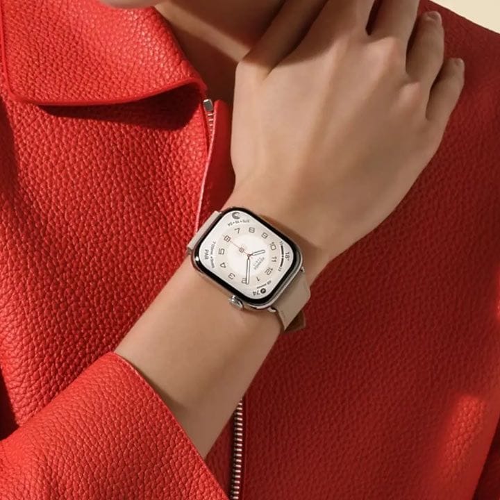 Hermès Apple Watch Band 42mm for 38/40 & 41mm Cases – Béton Swift