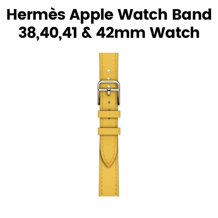 Hermès Apple Watch Band 42mm for 38/40 & 41mm Cases – Sun Attelage Single Tour