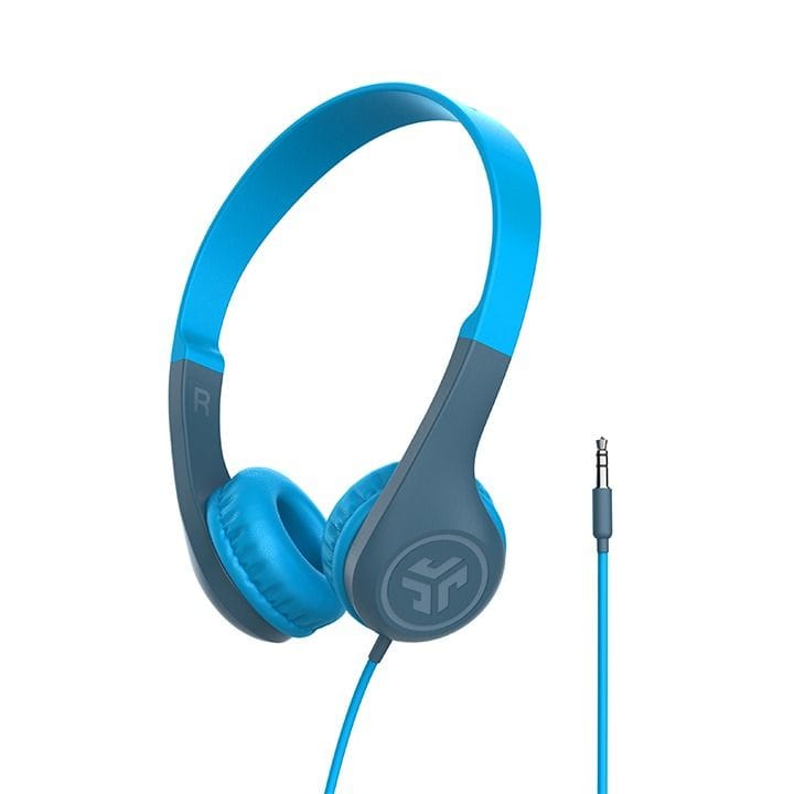 JLab Wired On-Ear Headphones 3.5mm – Blue | HKJPOPRBLU122