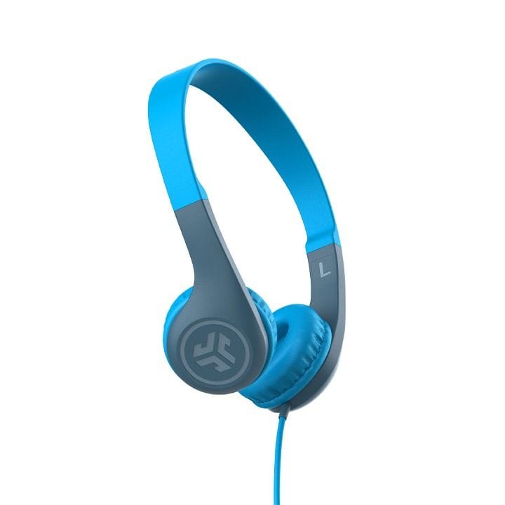 JLab Wired On-Ear Headphones 3.5mm – Blue | HKJPOPRBLU122