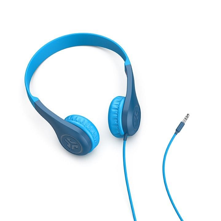 JLab Wired On-Ear Headphones 3.5mm – Blue | HKJPOPRBLU122