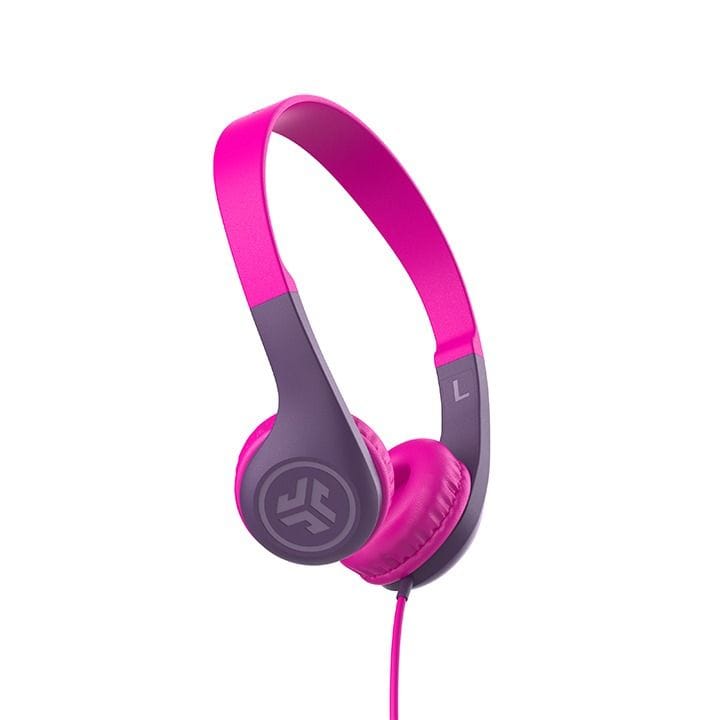 JLab Wired On-Ear Headphones 3.5mm – Pink | IEUHKJPOPRPNK122