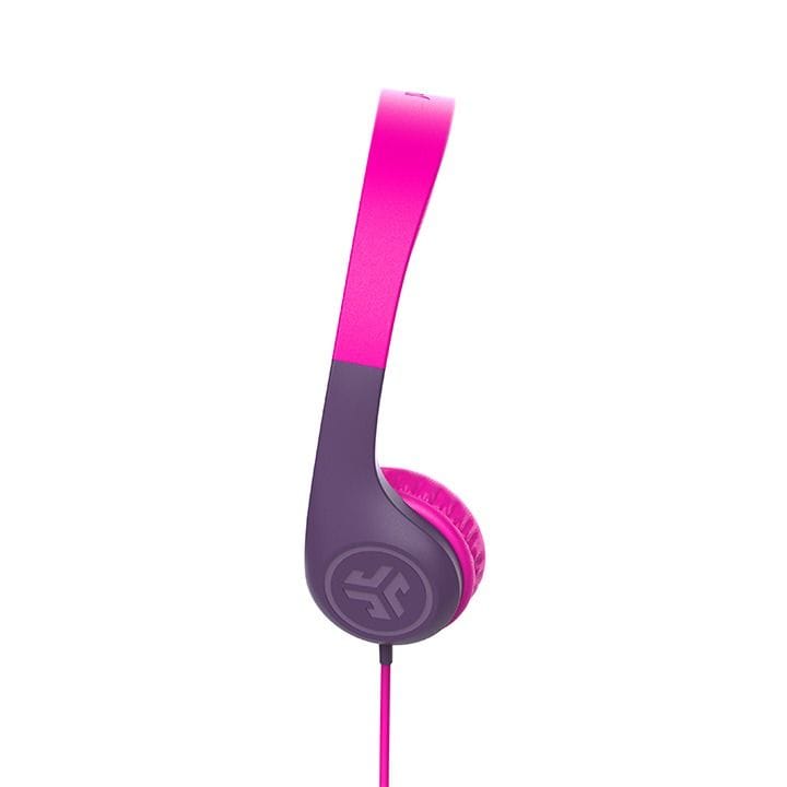 JLab Wired On-Ear Headphones 3.5mm – Pink | IEUHKJPOPRPNK122