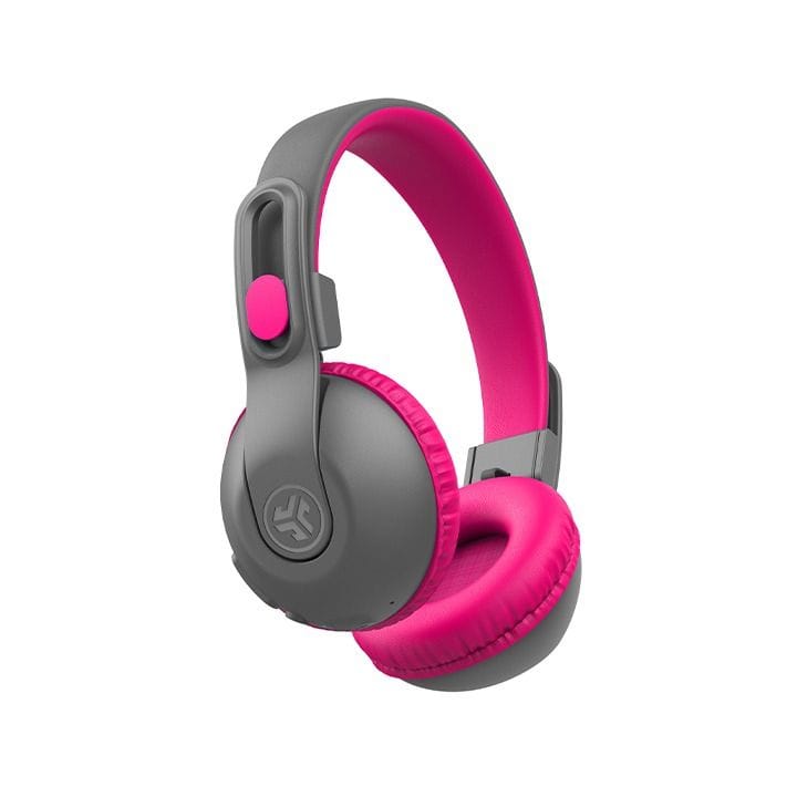 JLab Wireless + Wired Foldable Headphones BT 5.3, 65+H Playtime, Lab Share – Pink | HBKSTU2RGRYPNK122