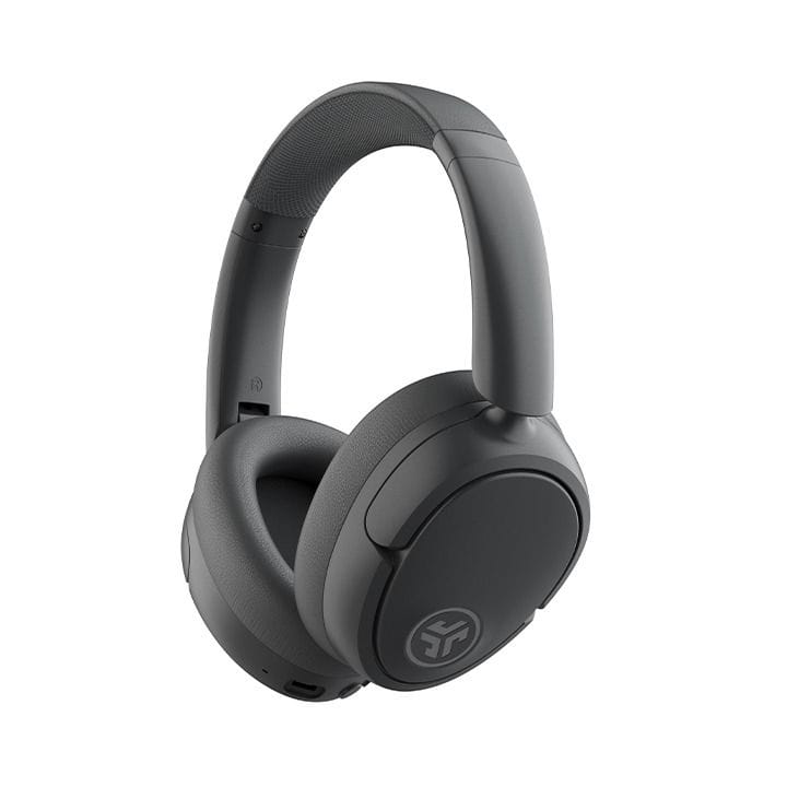 JLab Over-Ear Foldable Headphones BT 5.3, 70+H Playtime, Spatial Audio – Graphite | HBJLUXANCRGPH62
