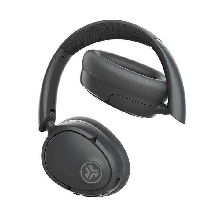 JLab Over-Ear Foldable Headphones BT 5.3, 70+H Playtime, Spatial Audio – Graphite | HBJLUXANCRGPH62