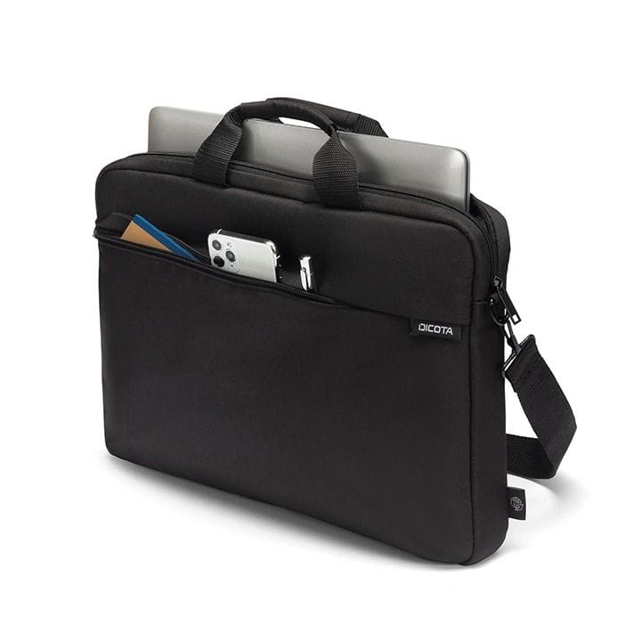 Dicota Slim Case One Laptop Bag 14–16″ – Black | D32092-RPET