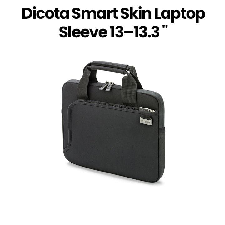 Dicota Smart Skin Laptop Sleeve 13–13.3″ – Black | D31180