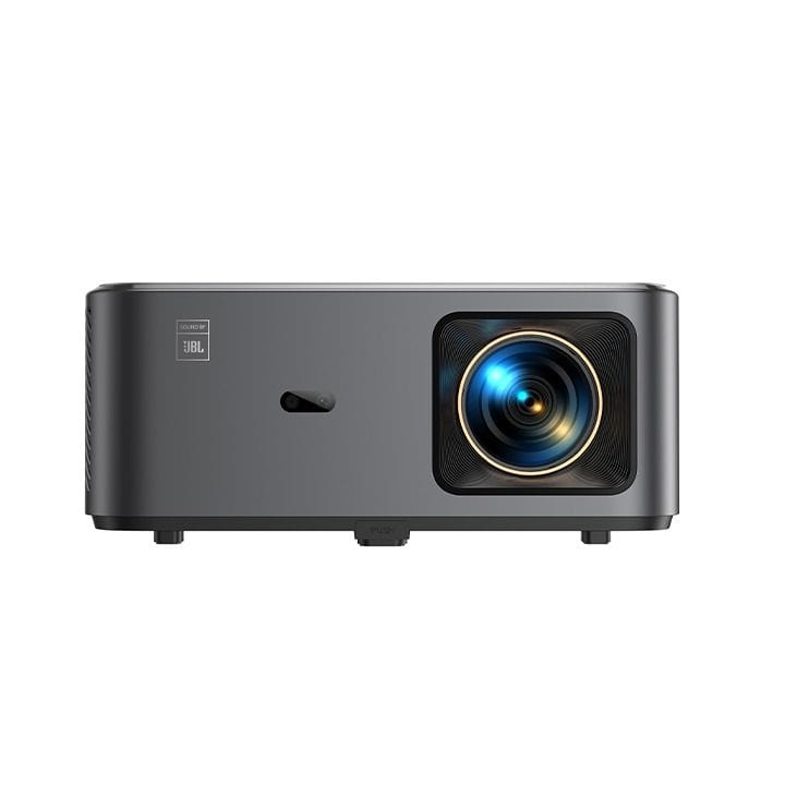 Yaber Smart Projector 800 ANSI Lumens, 1080P, JBL Dual 10W, Dolby, Auto Focus – Black | K2S