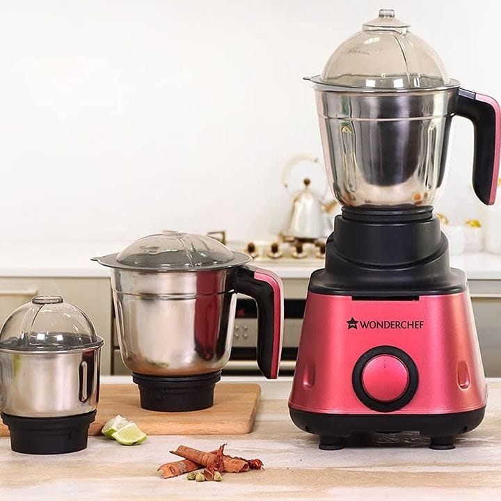 Wonderchef Sumo Mixer Grinder 4-Jar 750W – Rust/Black | 63155125