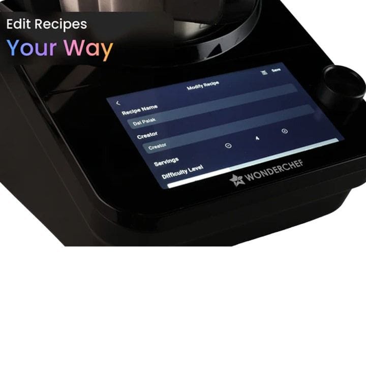 Wonderchef Kitchen Robot All-in-One Food Processor, Black & Steel | 63154896