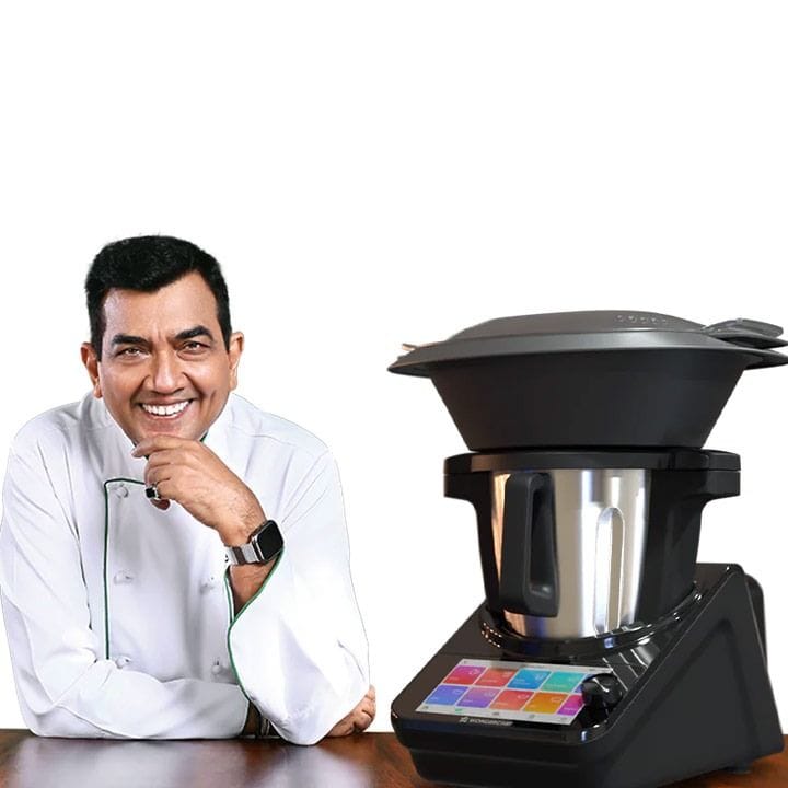 Wonderchef Kitchen Robot All-in-One Food Processor, Black & Steel | 63154896