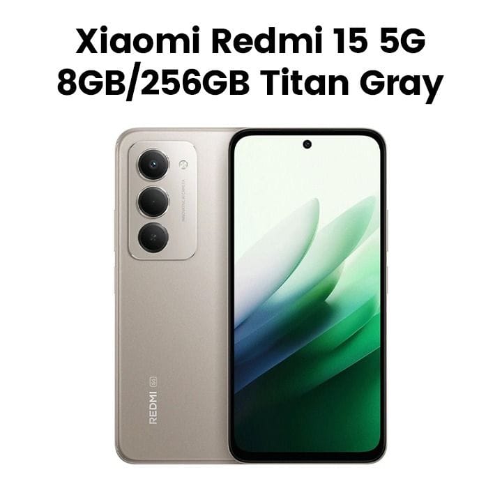Buy Xiaomi Redmi 15 5G 8GB/256GB Smartphone - Titan Gray