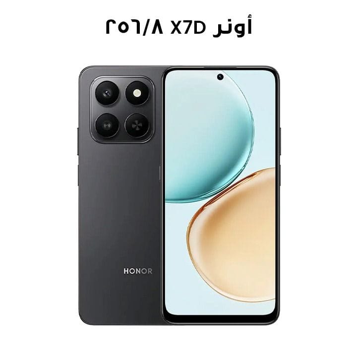 هواتف أونر إكس سبعة دي 8 جيجابايت / 256 جيجابايت لون أسود مخملي