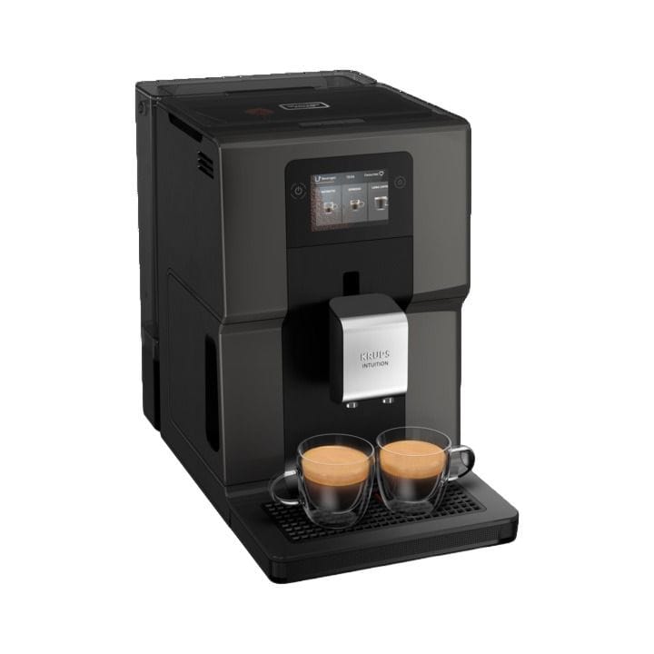 Krups Espresso Full Automatic Coffee Machine – Silver/Black | EA872BM0
